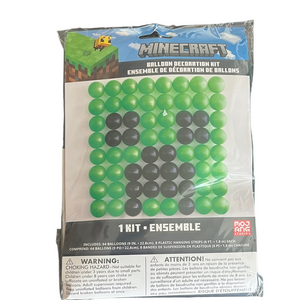 ♥️Minecraft 6’ Balloon Decoration Kit